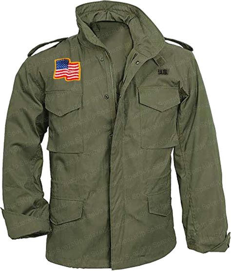 Military Green Cotton Jacket 